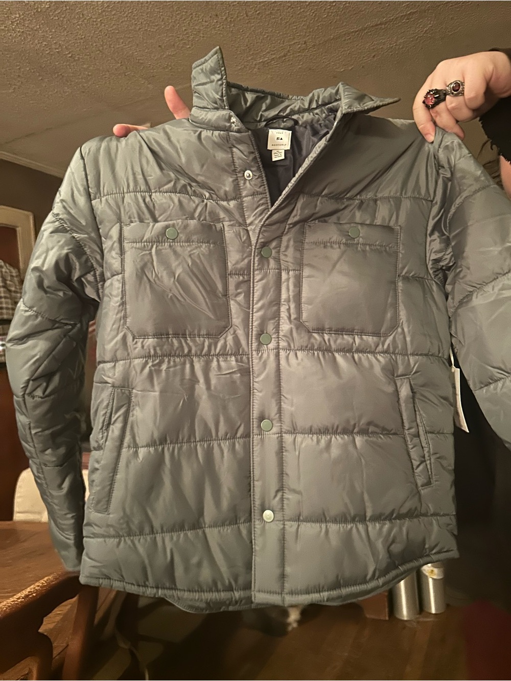 Kids Quilted Puffer Jacket